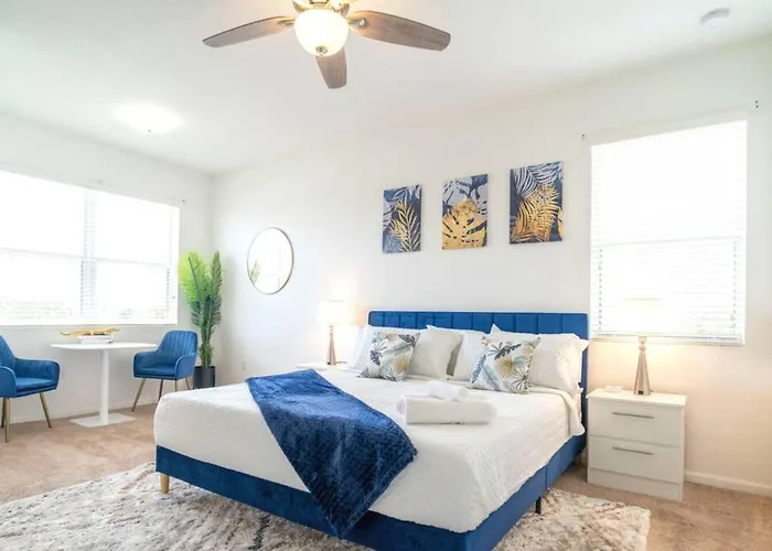 4Br Vacation Home With Spa, Pool, Outdoor Bbq&Patio